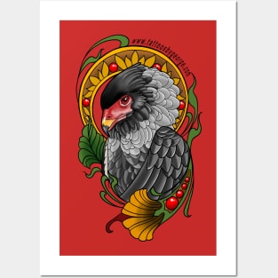 Neotraditional eagle Posters and Art